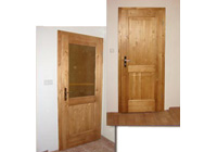 Puertas de madera para interiores